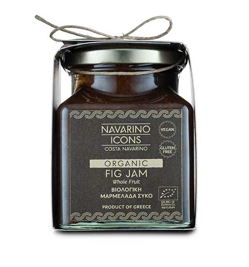 Navarino Icons Organic Fig Marmalade, 330g 